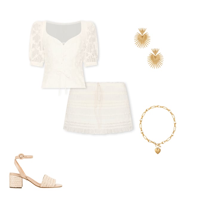 2nd bundle featuring 4 items which compliment Cherian Top