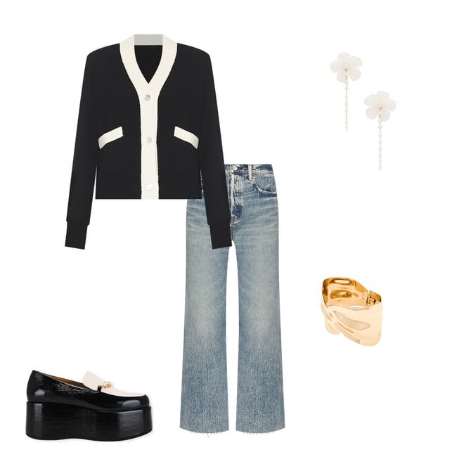 3rd bundle featuring 4 items which compliment Geneva Cardigan