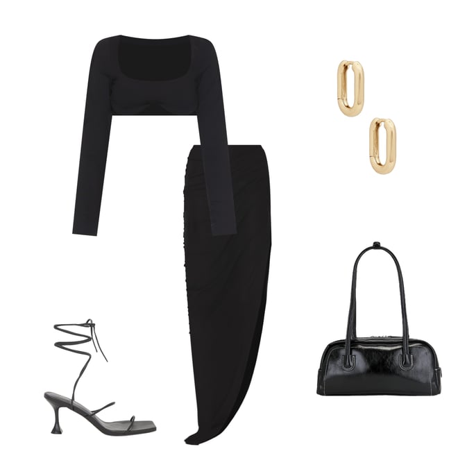 2nd bundle featuring 4 items which compliment Sweetheart Crop Top