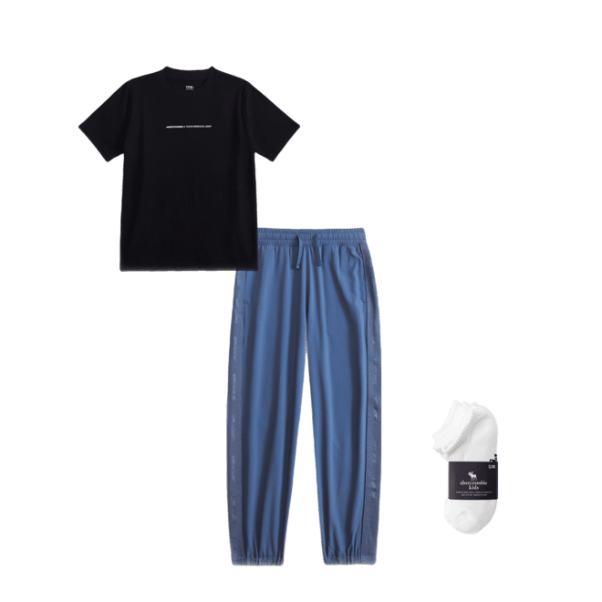 ypb logo tape sweatpants