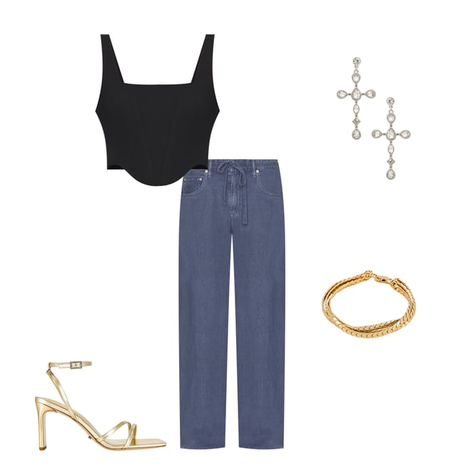 1st bundle featuring 4 items which compliment Brynn Drawstring Trouser