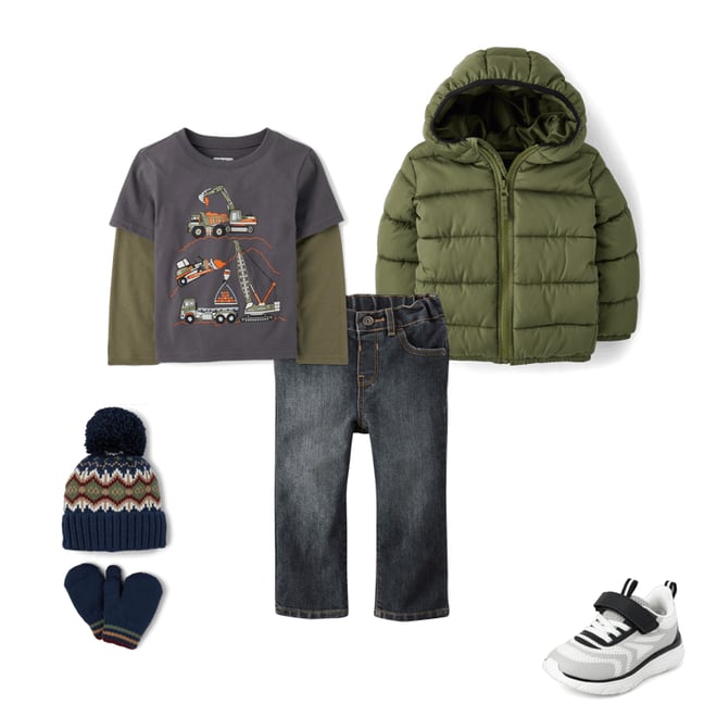 6th bundle featuring 4 items which compliment Baby And Toddler Boys Straight Jeans