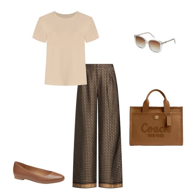 【MODERNIF】Leco Pigment Wide Pants MODERNIF】Lete Pigment Wide Pants Wrap-style wide-leg pant