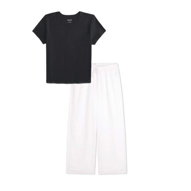 Easy Short-Sleeve Crew Baby Tee