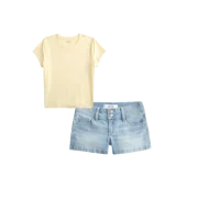 Soft Stretch Seamless Fabric Baby Tee