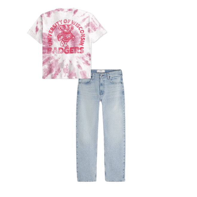 Boxy University of Wisconsin Graphic Tee