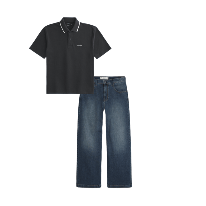 Relaxed Logo Polo