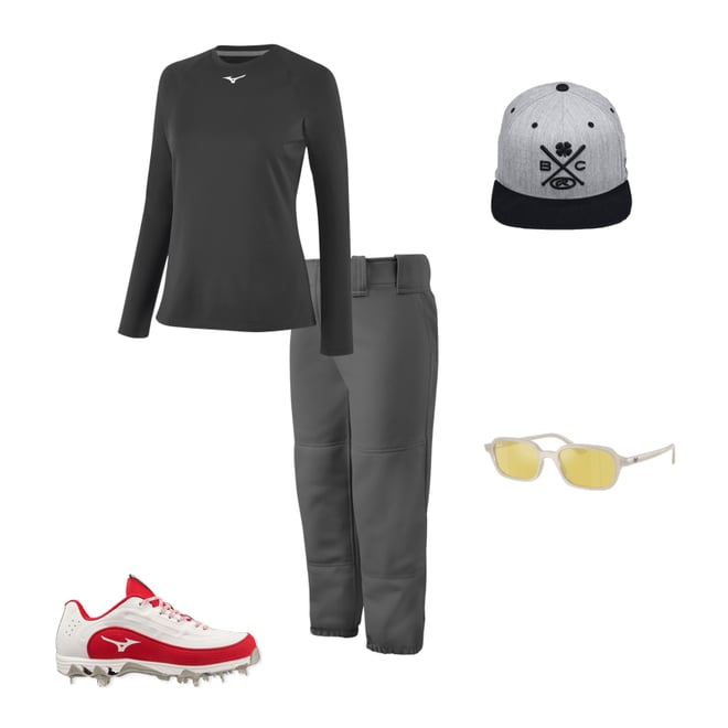 Mizuno Women's Select Low Rise Softball Pants w/ Belt Loops