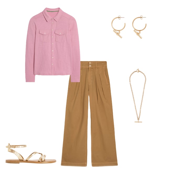1st bundle featuring 4 items which compliment Amy Jersey Shirt-Formica Pink