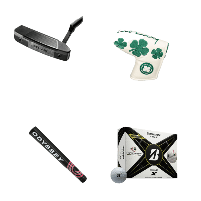 THE CHAMBER PUTTER シルバー/ブラック　フルカーボン The Original Chamber Mallet – The Chamber Putter