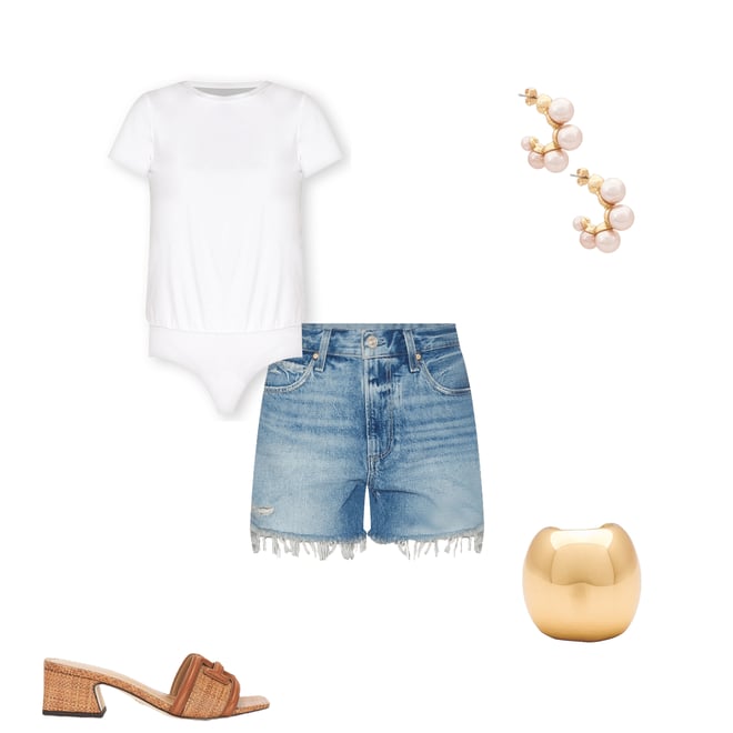 2nd bundle featuring 4 items which compliment Essential Cotton Crewneck Bodysuit