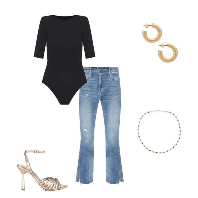 1st bundle featuring 4 items which compliment Ballet Boatneck Bodysuit