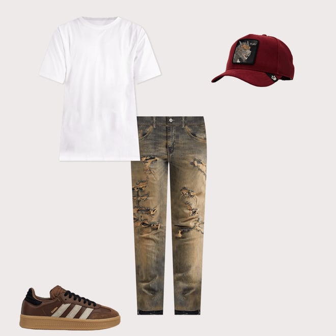 Jordan Craig Stacked Denim Jeans
