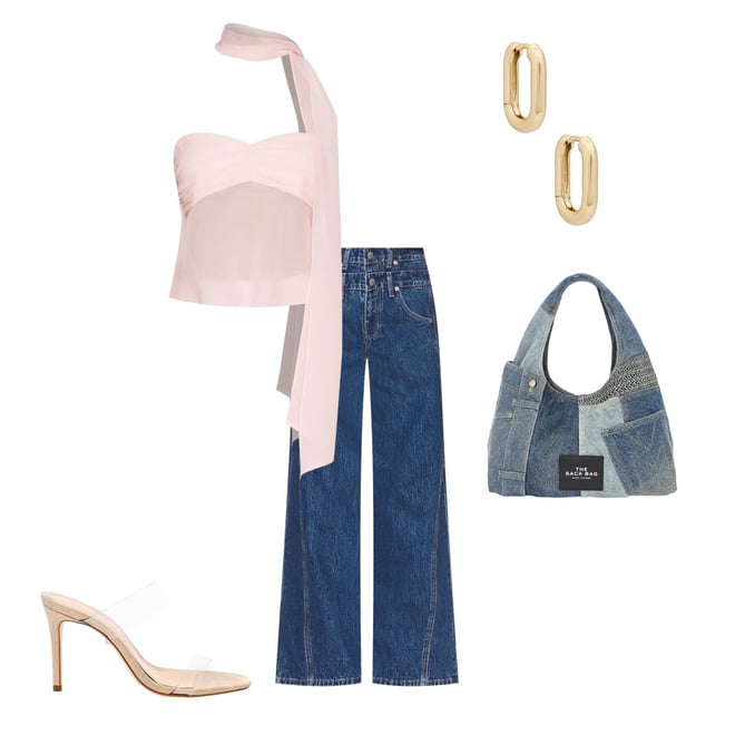 関税送料込 Marc Jacobs The Deconstructed Denim Sack Bagグ Amazon.com: Marc Jacobs Women's The Deconstructed Denim Sack
