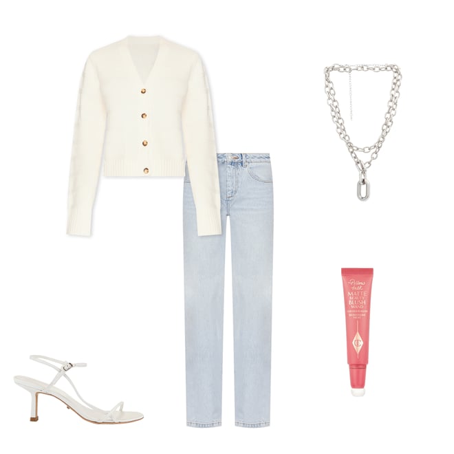 2nd bundle featuring 4 items which compliment Large Chain Layered Necklace