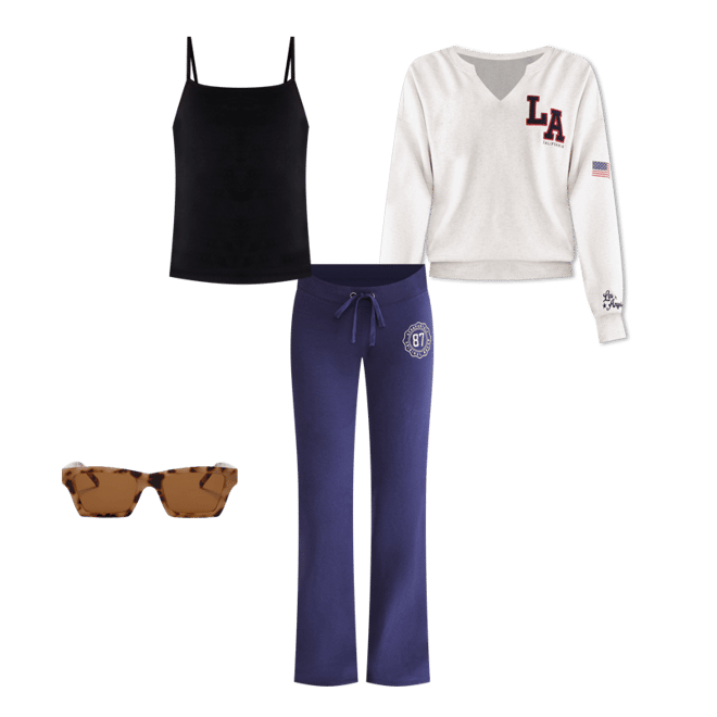Aeropostale 87 Crest Fit & Flare Sweatpants