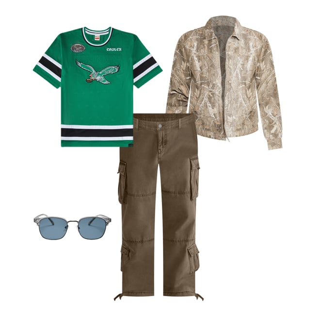 Philadelphia Eagles Football Mesh Top