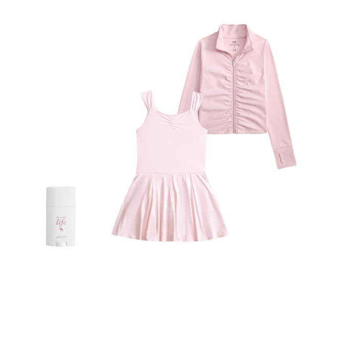 ypb godet mini dress
