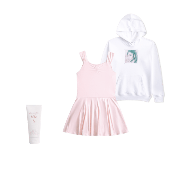 ypb godet mini dress