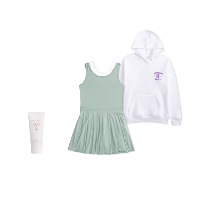 legging-friendly wednesday graphic popover hoodie