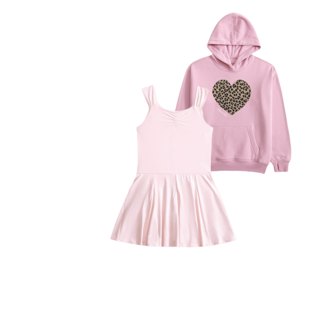 ypb godet mini dress