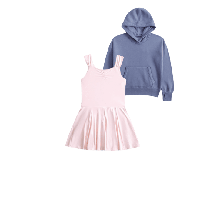 ypb godet mini dress