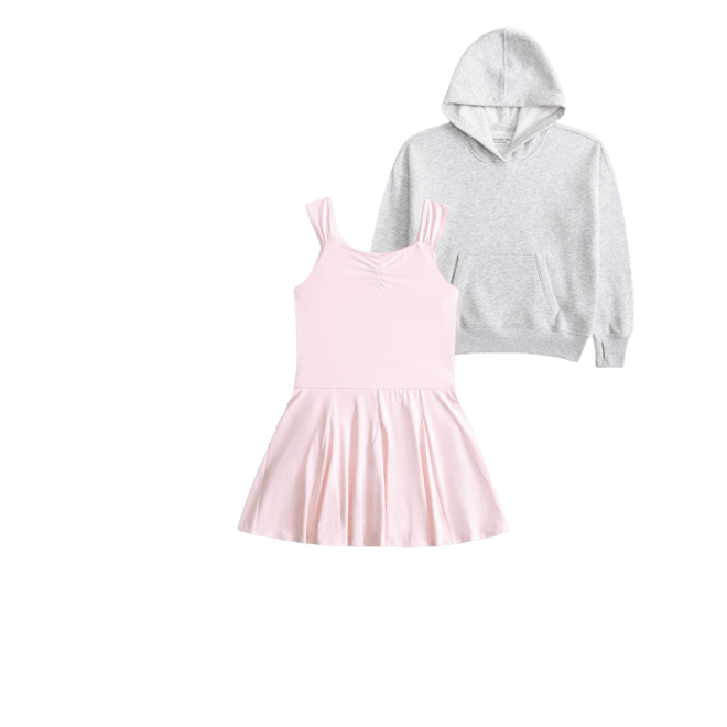 ypb godet mini dress