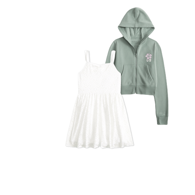 graphic full-zip hoodie
