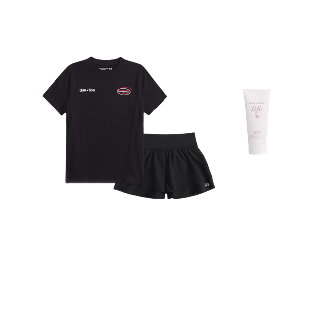 oversized dua lipa graphic tee
