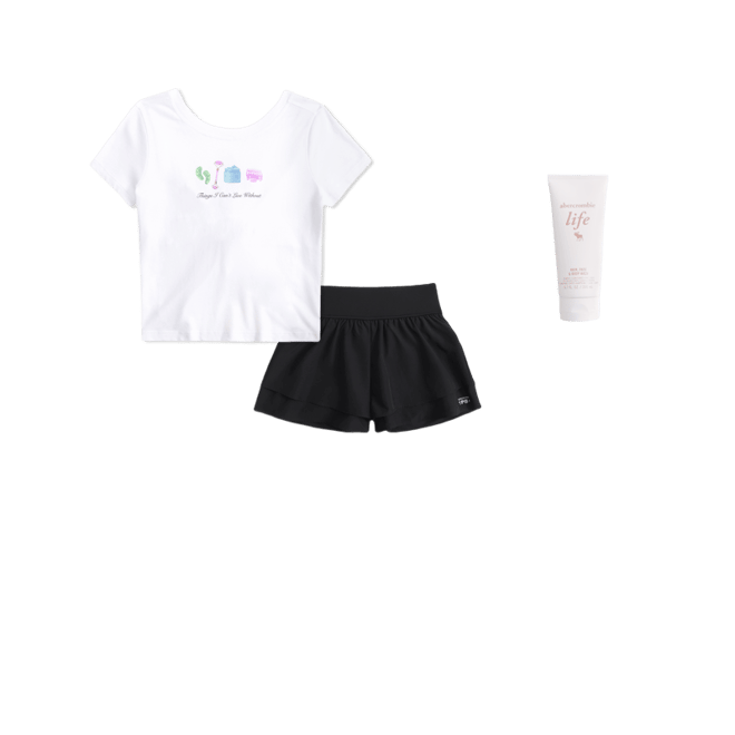 ypb ruffle shorts