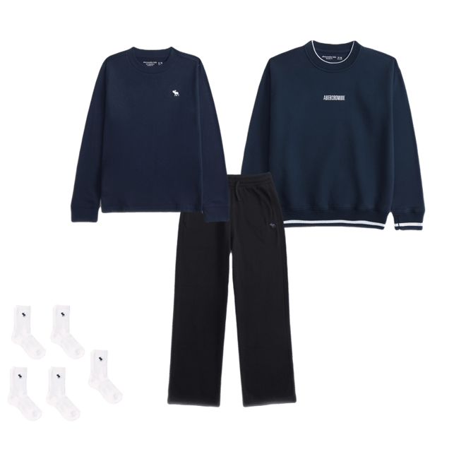 logo crew sweatshirt