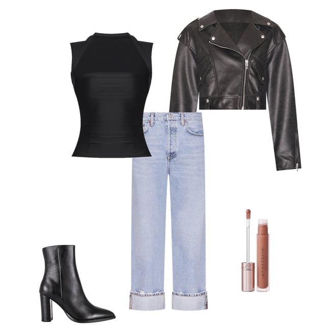 2nd bundle featuring 4 items which compliment Fran Low Slung Easy Straight Jeans