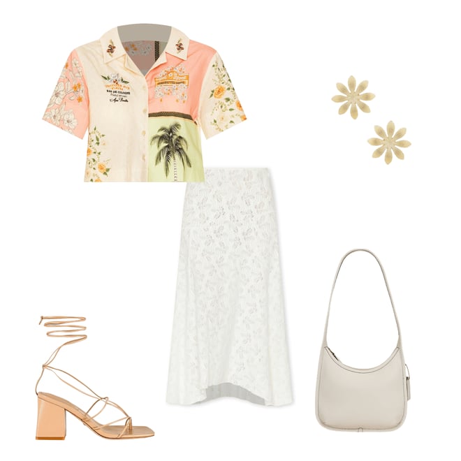 3rd bundle featuring 4 items which compliment Tidal Midi Skirt