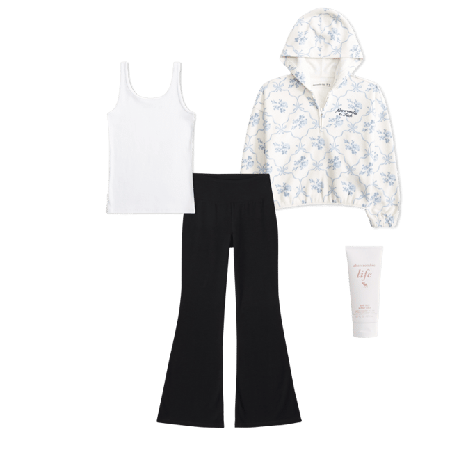 essential knit flare leggings