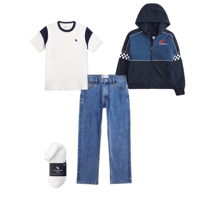 honda racing hooded bomber jacket
