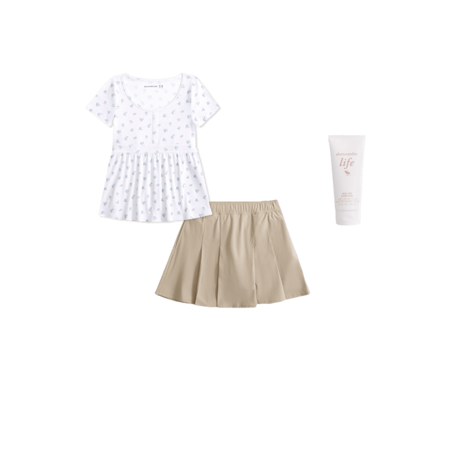 short-sleeve babydoll top