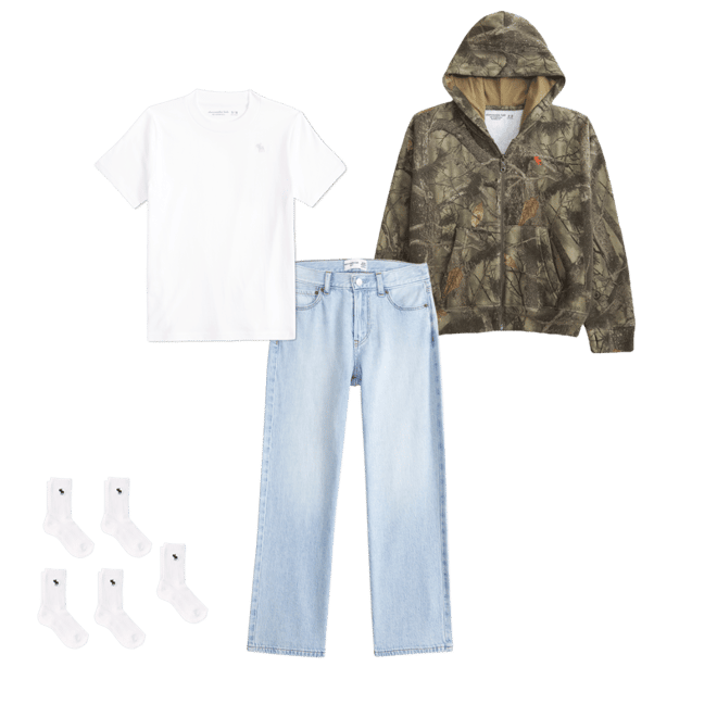 essential icon full-zip hoodie