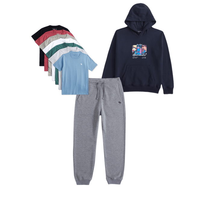 7-pack icon crew tees