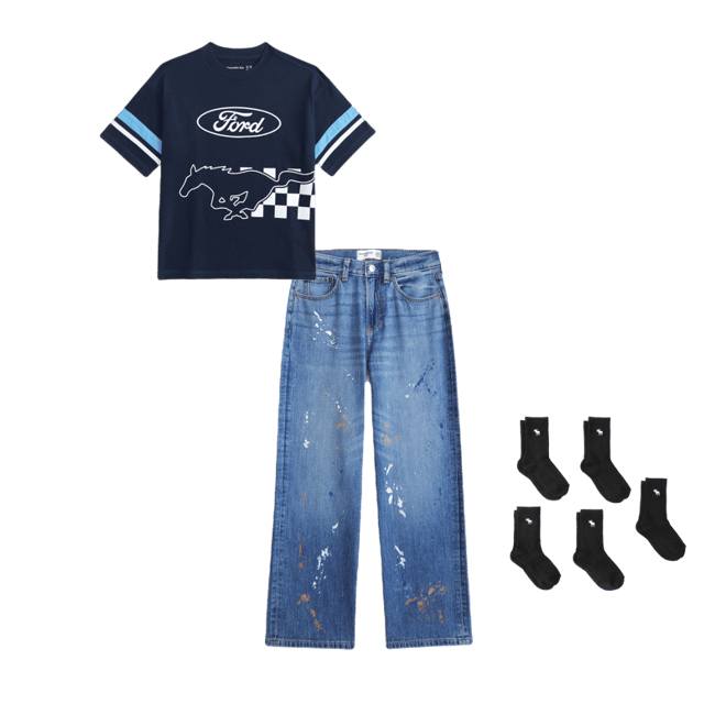 ford short-sleeve fashion top