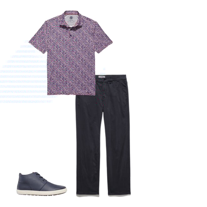 1st bundle featuring 2 items which compliment Weston Mid-Top Sneaker - Navy