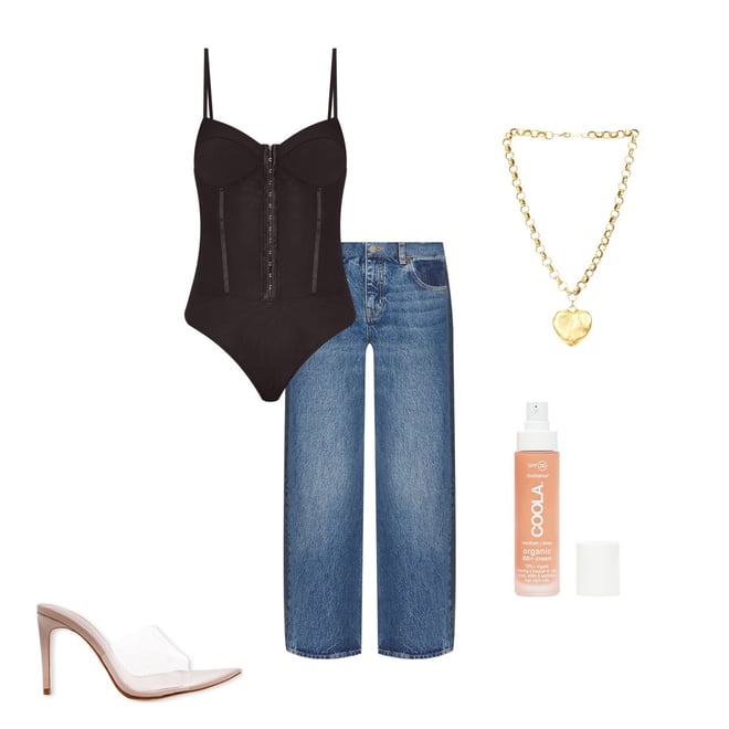 フリーピープル Free People Night Rhythm Corset Bodysuit レディース シャツ トップス Black Free People Night Rhythm Corset Bodysuit | Dillard's