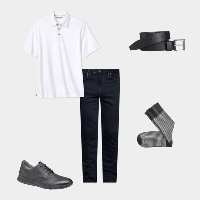 1st bundle featuring 4 items which compliment Striped Dress Socks