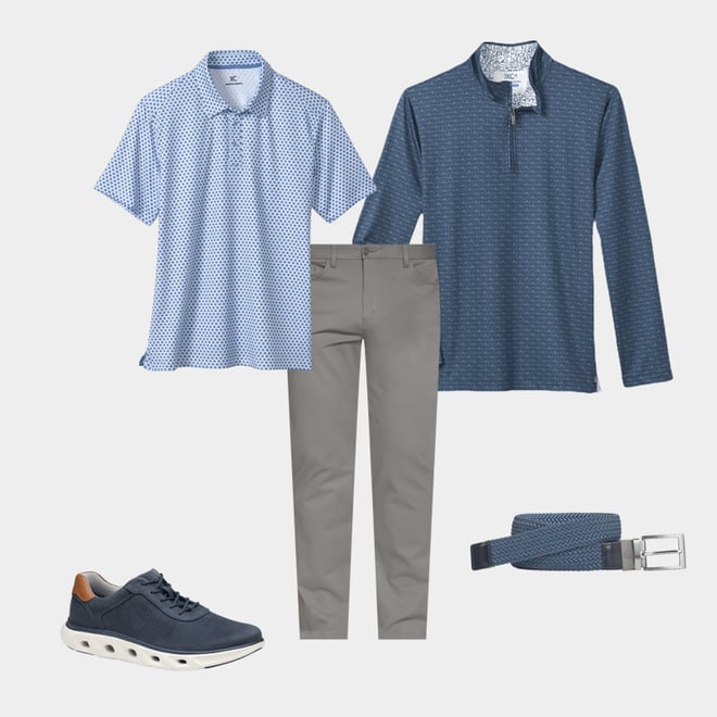 1st bundle featuring 4 items which compliment XC4® Performance Polo