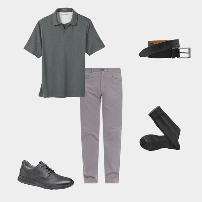 1st bundle featuring 4 items which compliment Five-Pocket Pants