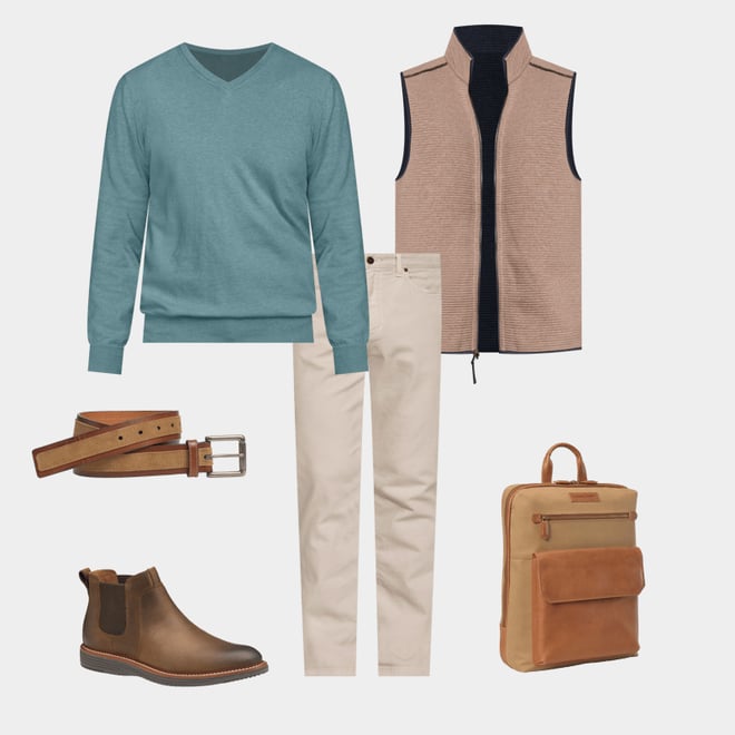 1st bundle featuring 5 items which compliment Rhodes Commuter Backpack