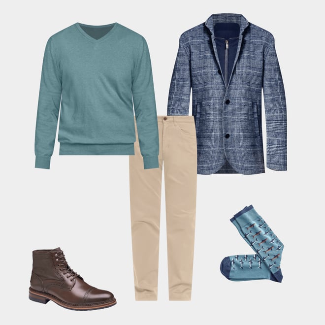 1st bundle featuring 4 items which compliment Upton Car Coat