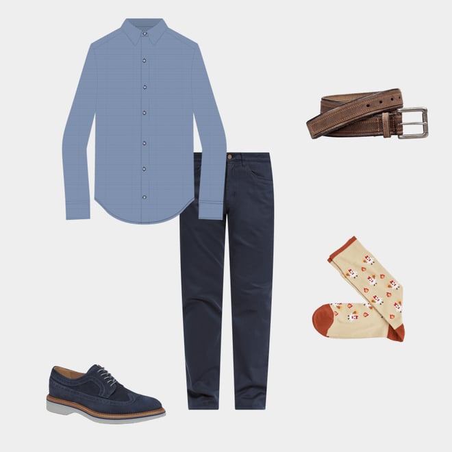 4th bundle featuring 4 items which compliment XC4® Long-Sleeve Print Knit Shirt
