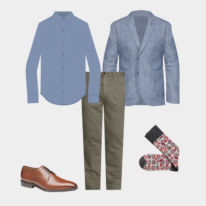 2nd bundle featuring 4 items which compliment XC4® Long-Sleeve Print Knit Shirt