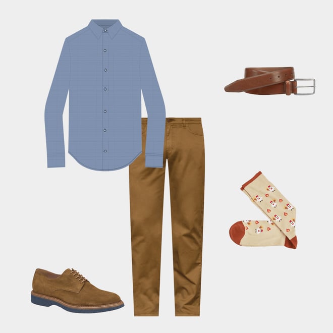 1st bundle featuring 4 items which compliment XC4® Long-Sleeve Print Knit Shirt