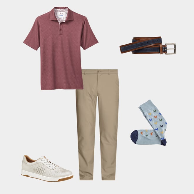 2nd bundle featuring 4 items which compliment XC4® Performance Flat-Front Pants